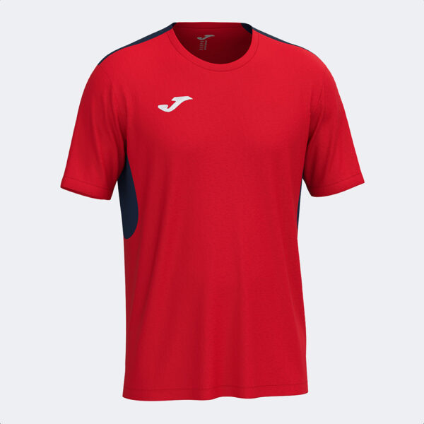 105002.603 Tricou sport Joma Winner IV, Rosu / Bleumarin - imagine 1