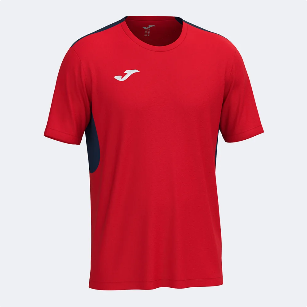 Tricou sport Joma Winner IV, Rosu / Bleumarin - imagine 1