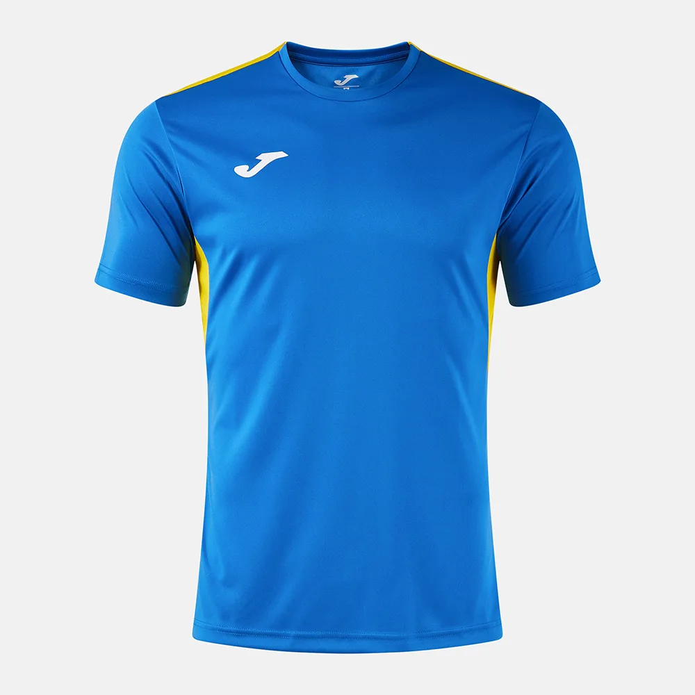 Tricou sport Joma Winner IV, Albastru Royal / Galben - imagine 1