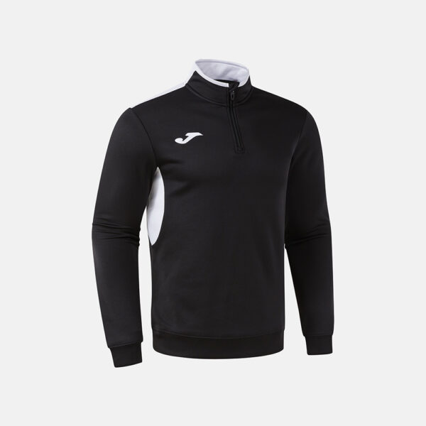 Bluza antrenament Joma Winner IV, Negru / Alb - imagine 1