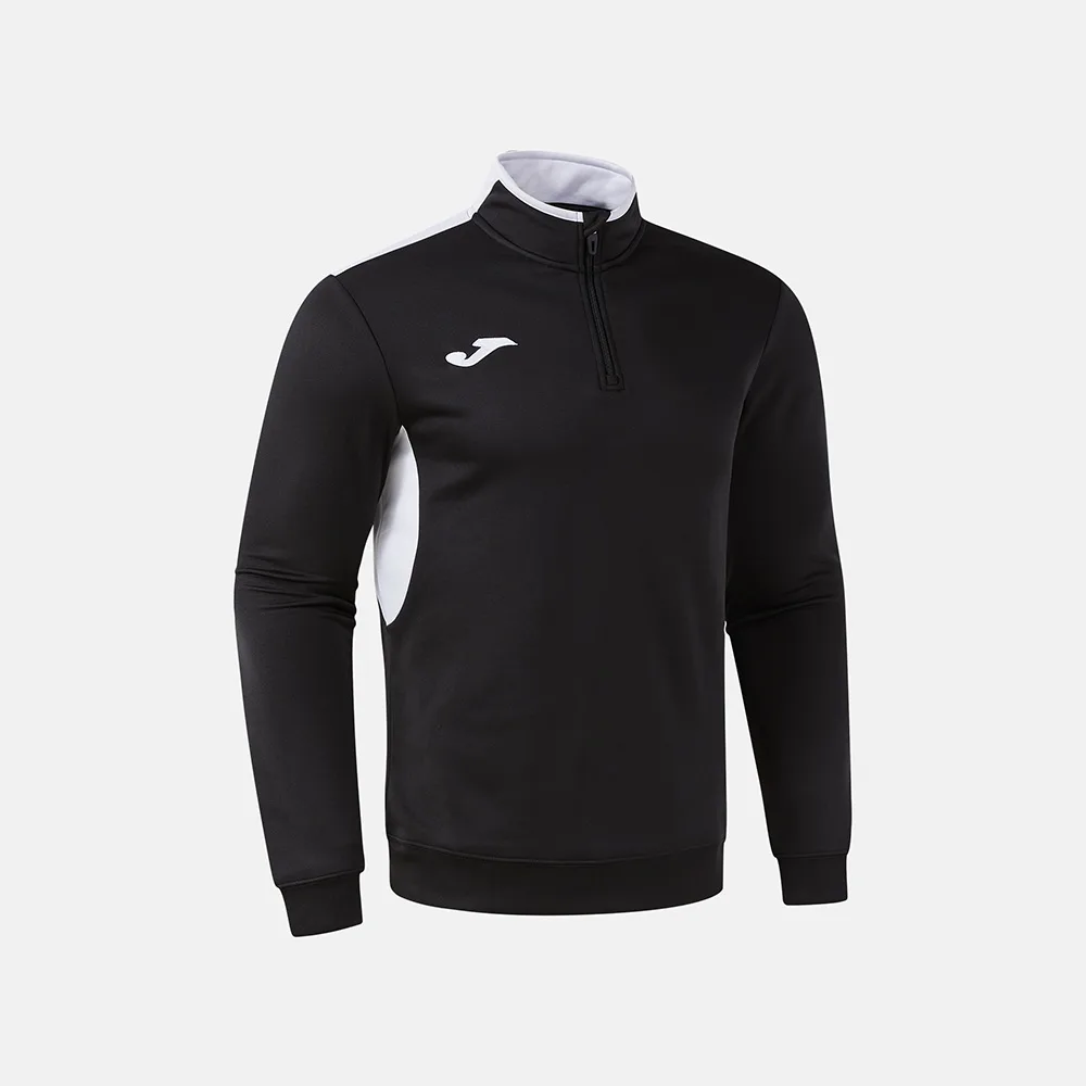Bluza antrenament Joma Winner IV, Negru / Alb - imagine 1