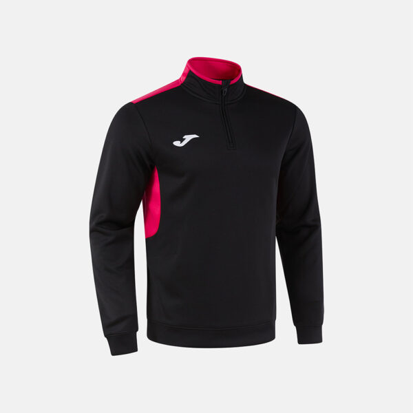 Bluza antrenament Joma Winner IV, Negru / Fuxia - imagine 1