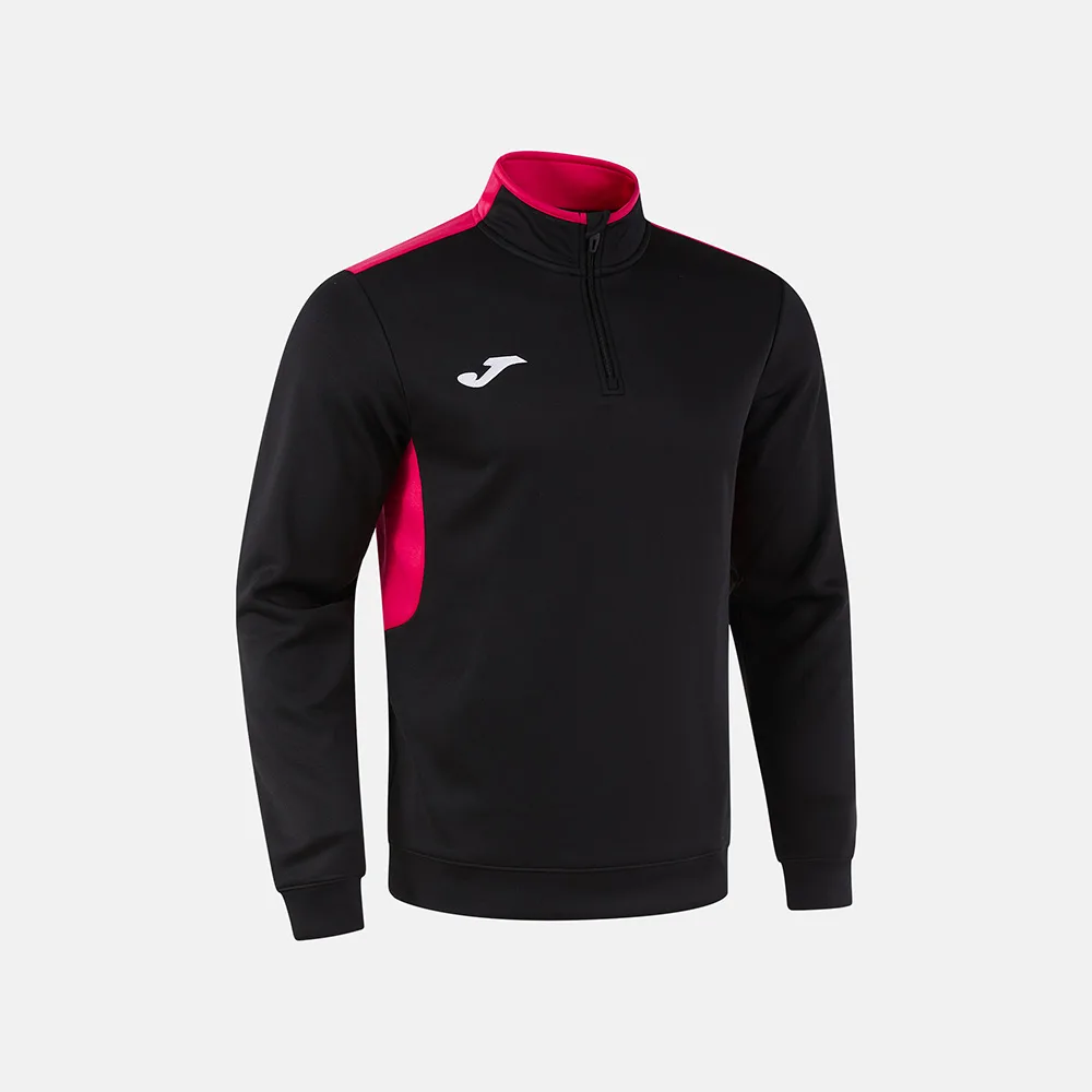 Bluza antrenament Joma Winner IV, Negru / Fuxia - imagine 1