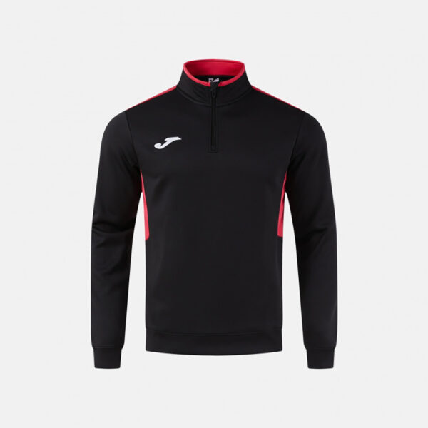 Bluza antrenament Joma Winner IV, Negru / Fuxia - imagine 2