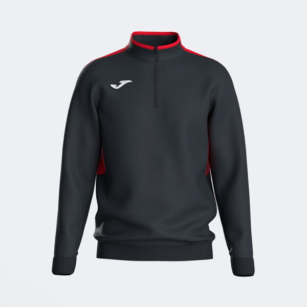 Bluza antrenament Joma Winner IV, Negru / Rosu - imagine 1