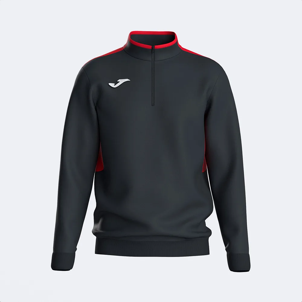 Bluza antrenament Joma Winner IV, Negru / Rosu - imagine 1