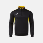 Bluza antrenament Joma Winner IV, Negru / Galben - imagine 2