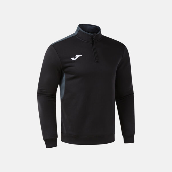 Bluza antrenament Joma Winner IV, Negru / Gri - imagine 1