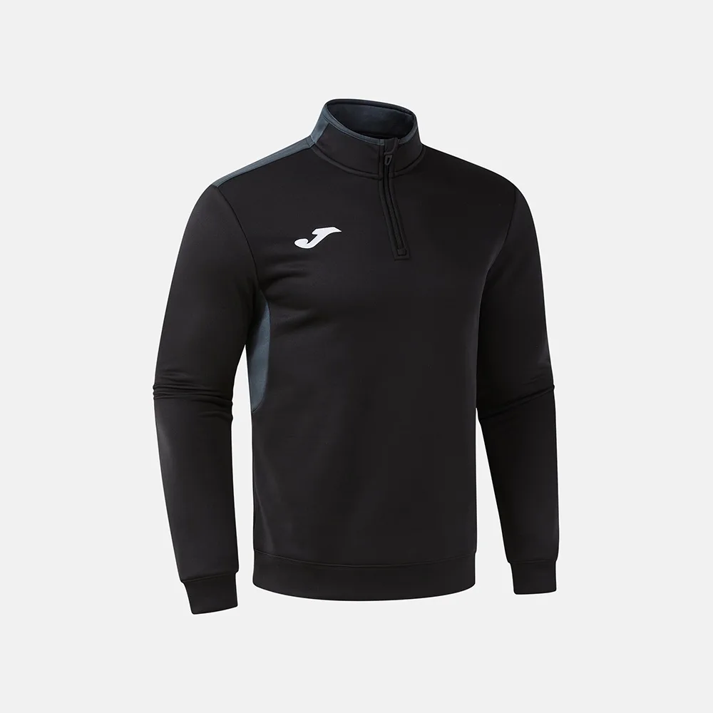 Bluza antrenament Joma Winner IV, Negru / Gri - imagine 1