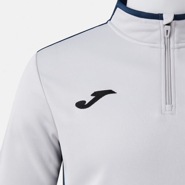 Bluza antrenament Joma Winner IV, Gri / Bleumarin - imagine 4