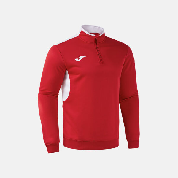 Bluza antrenament Joma Winner IV, Rosu / Alb - imagine 1