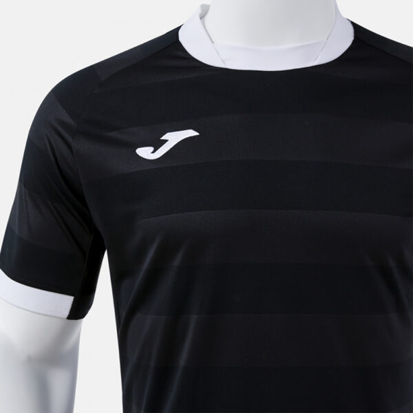 Tricou sport Joma Toletum VII, Negru / Alb - imagine 4