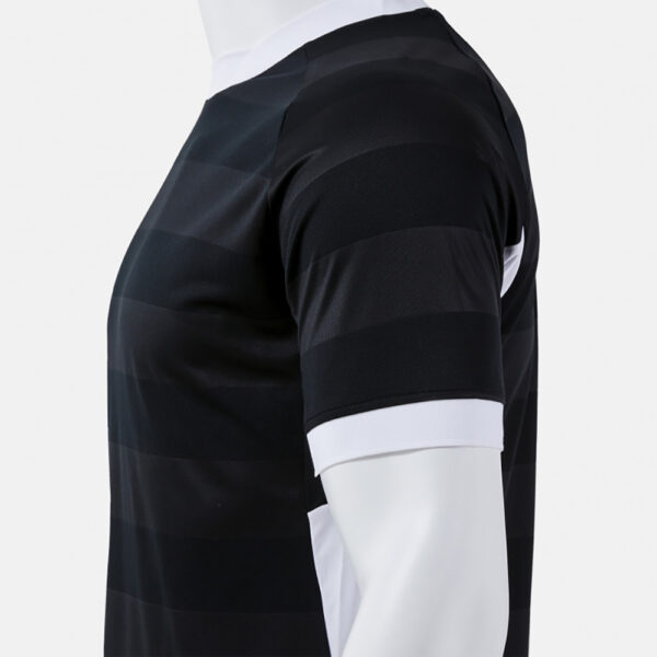 Tricou sport Joma Toletum VII, Negru / Alb - imagine 5