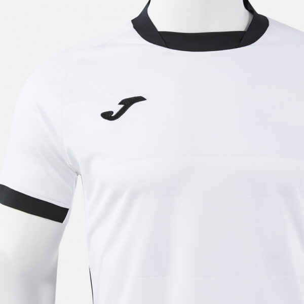 Tricou sport Joma Toletum VII, Alb / Negru - imagine 4