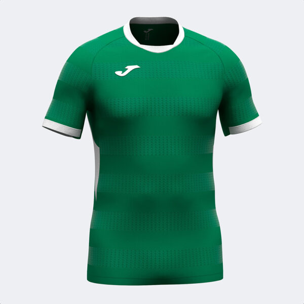 105021.452 Tricou sport Joma Toletum VII, Verde / Alb - imagine 1