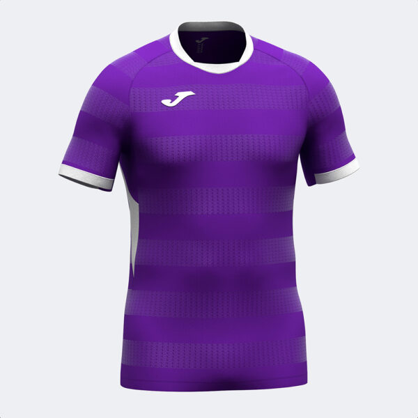 Tricou sport Joma Toletum VII, Mov / Alb - imagine 1