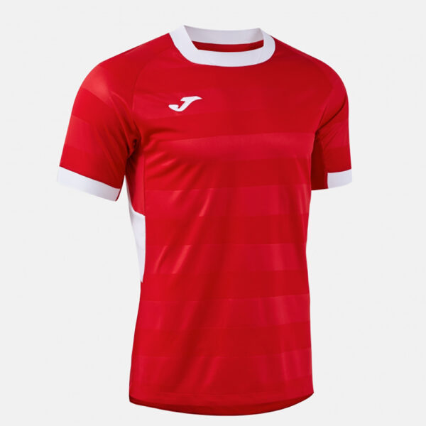 Tricou sport Joma Toletum VII, Rosu / Alb - imagine 2
