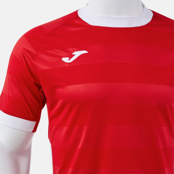 Tricou sport Joma Toletum VII, Rosu / Alb - imagine 4