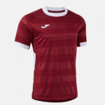 Tricou sport Joma Toletum VII, Visiniu / Alb - imagine 2