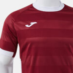 Tricou sport Joma Toletum VII, Visiniu / Alb - imagine 4