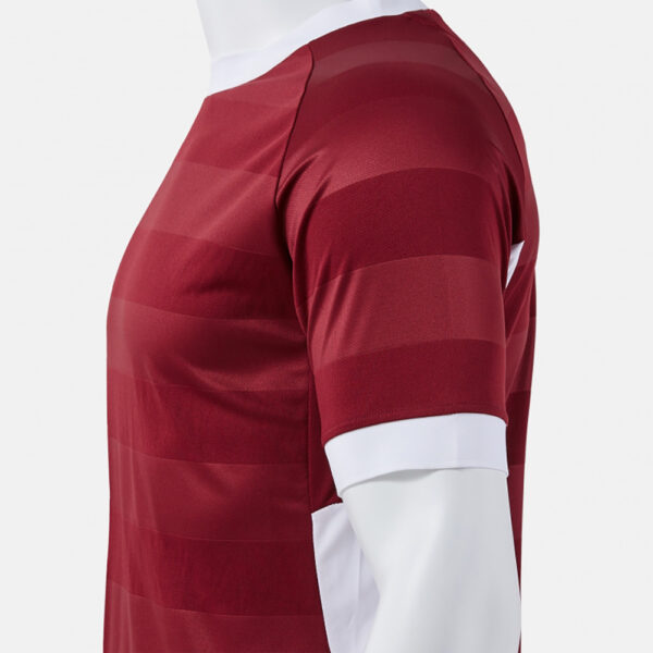 Tricou sport Joma Toletum VII, Visiniu / Alb - imagine 5
