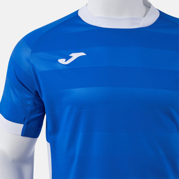 Tricou sport Joma Toletum VII, Albastru Royal / Alb - imagine 4