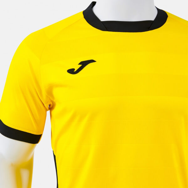 Tricou sport Joma Toletum VII, Galben / Negru - imagine 4