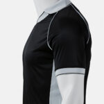 Tricou sport Joma Vintage Eco Retro, Negru / Gri - imagine 5