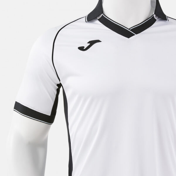 Tricou sport Joma Vintage Eco Retro, Alb / Negru - imagine 4