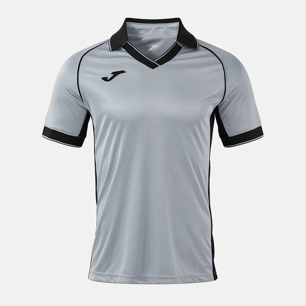 Tricou sport Joma Vintage Eco Retro, Gri / Negru - imagine 1