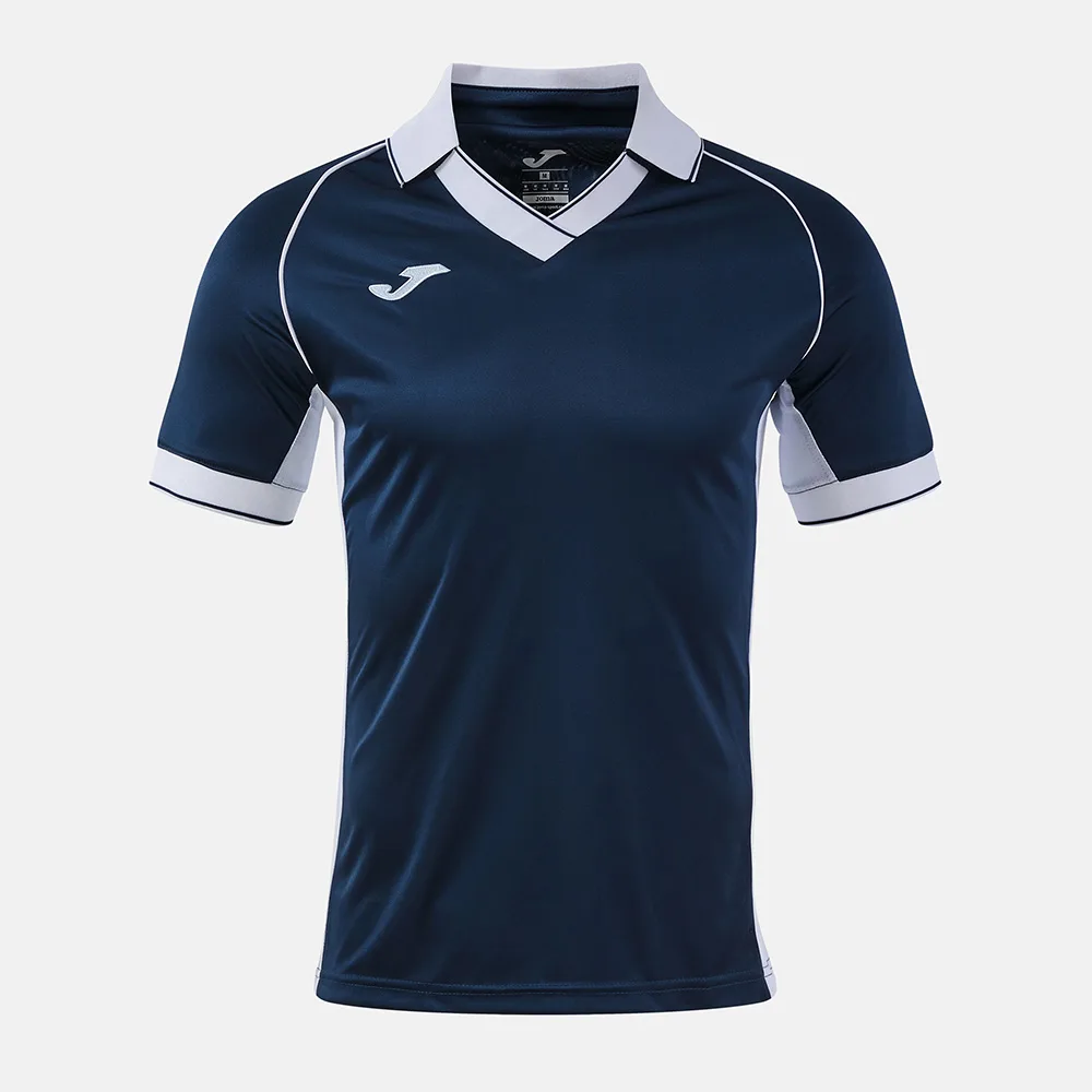 Tricou sport Joma Vintage Eco Retro, Bleumarin / Alb - imagine 1