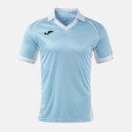 Tricou sport Joma Vintage Eco Retro, Albastru Sky / Alb