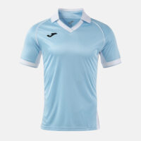 Tricou sport Joma Vintage Eco Retro, Albastru Sky / Alb