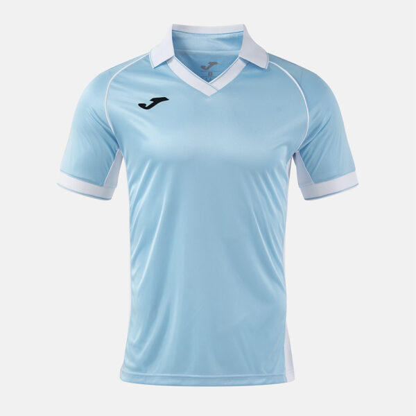 Tricou sport Joma Vintage Eco Retro, Albastru Sky / Alb - imagine 1