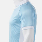 Tricou sport Joma Vintage Eco Retro, Albastru Sky / Alb - imagine 5