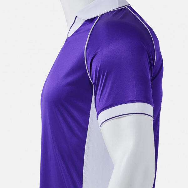 Tricou sport Joma Vintage Eco Retro, Mov / Alb - imagine 5