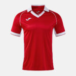 Tricou sport Joma Vintage Eco Retro, Rosu / Alb