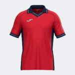 Tricou sport Joma Vintage Eco Retro, Rosu / Bleumarin