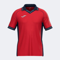 Tricou sport Joma Vintage Eco Retro, Rosu / Bleumarin
