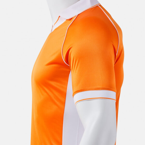 Tricou sport Joma Vintage Eco Retro, Portocaliu / Alb - imagine 5