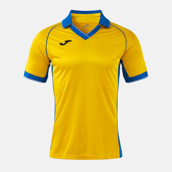 Tricou sport Joma Vintage Eco Retro, Galben / Albastru Royal - imagine 1