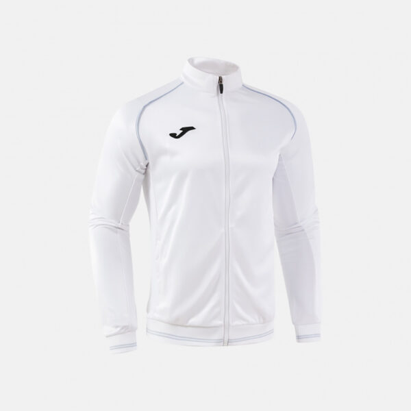 Bluza trening Joma Vintage Eco Retro, Alb / Gri - imagine 2