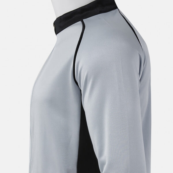 Bluza trening Joma Vintage Eco Retro, Gri / Negru - imagine 5