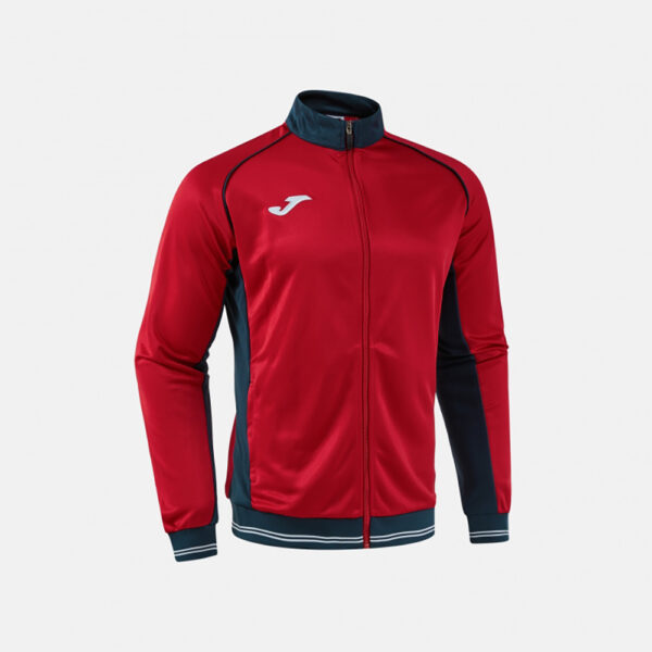 Bluza trening Joma Vintage Eco Retro, Rosu / Bleumarin - imagine 2