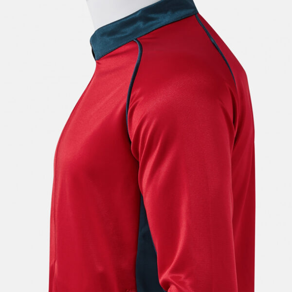 Bluza trening Joma Vintage Eco Retro, Rosu / Bleumarin - imagine 5