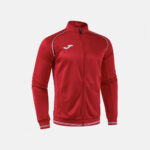 Bluza trening Joma Vintage Eco Retro, Rosu / Gri - imagine 2