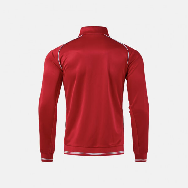 Bluza trening Joma Vintage Eco Retro, Rosu / Gri - imagine 3