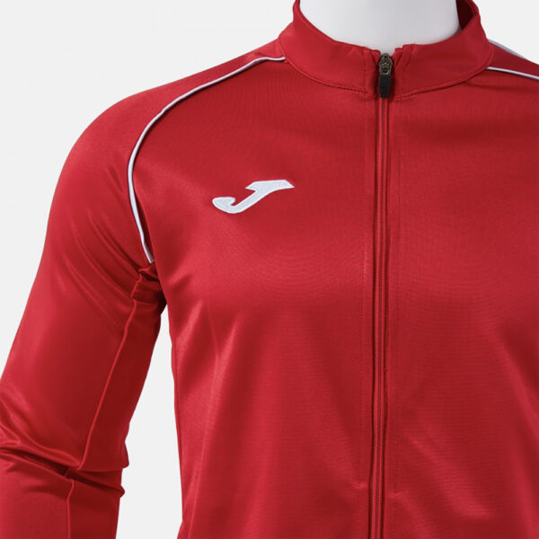 Bluza trening Joma Vintage Eco Retro, Rosu / Gri - imagine 4