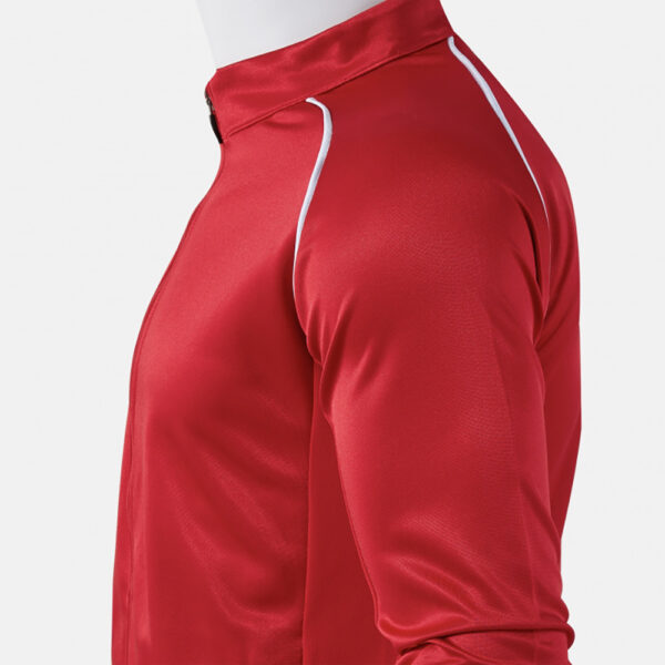 Bluza trening Joma Vintage Eco Retro, Rosu / Gri - imagine 5