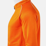 Bluza trening Joma Vintage Eco Retro, Portocaliu / Gri - imagine 6